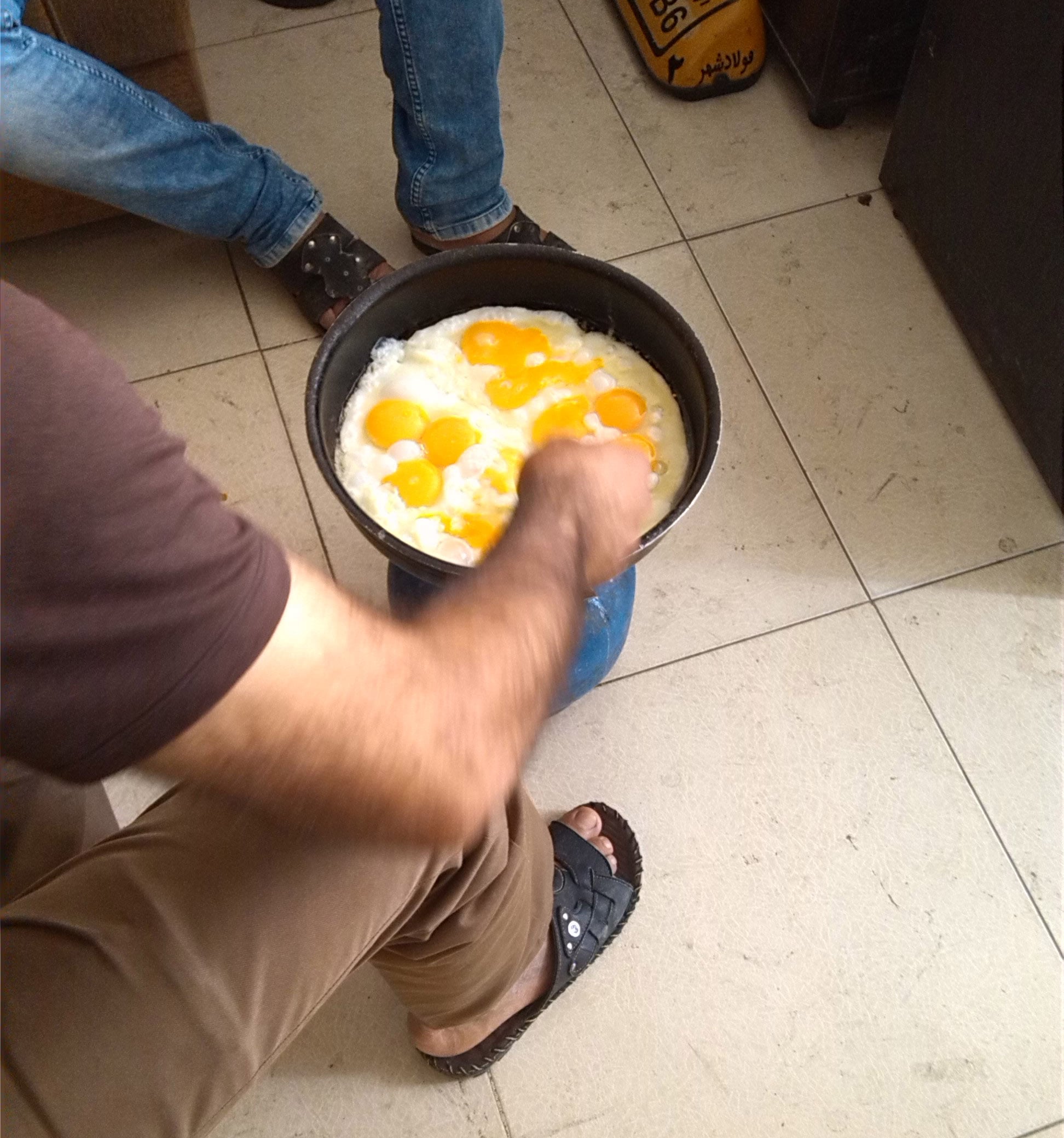 نیمرو در محل کار