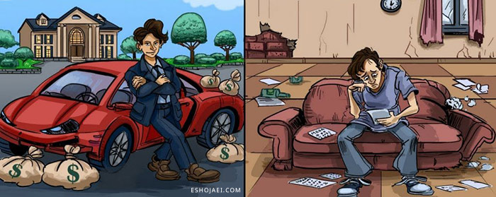 پولدار و فقیر